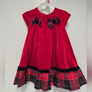 Biscotti Collezioni Red Velvet Dress